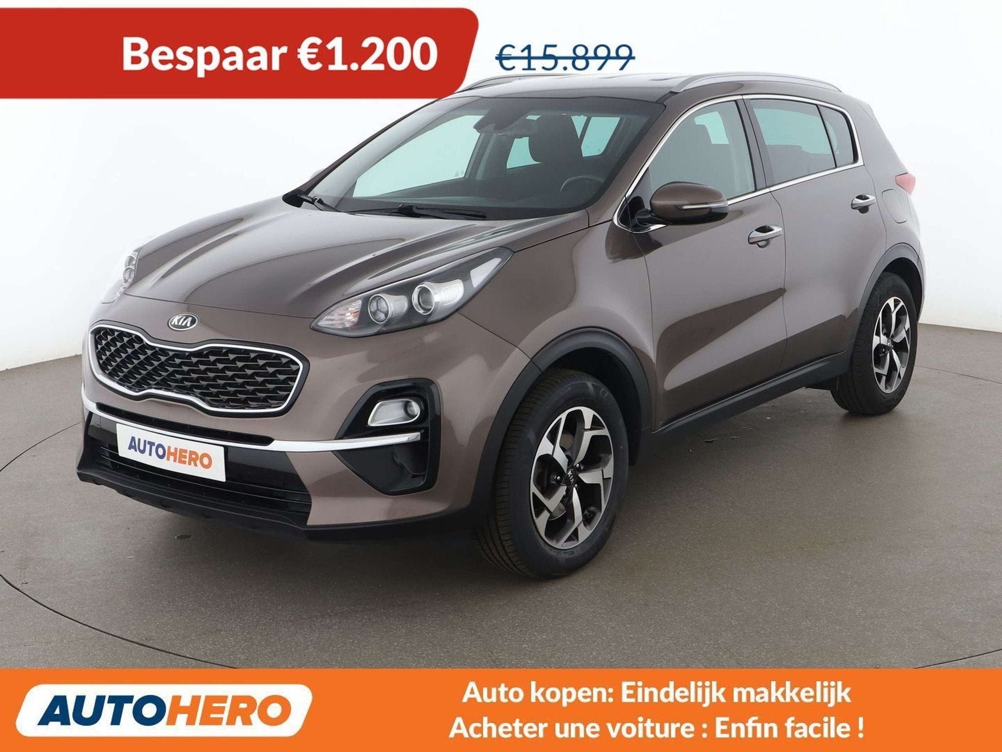 Kia Sportage 1.6 Basic 2WD (année de construction 2020), Autos, 177 g/km, Achat, Euro 6, Noir