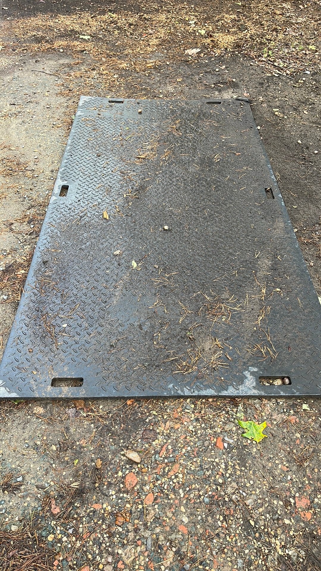 Zeer stevige kunststof rijplaten rijplaat 2400x1200x20 mm, Enlèvement, Comme neuf