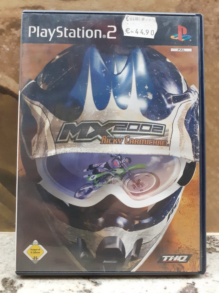 MX2002 avec Ricky Carmichael, PS2, Enlèvement ou Envoi, 2 joueurs, Utilisé, À partir de 3 ans
