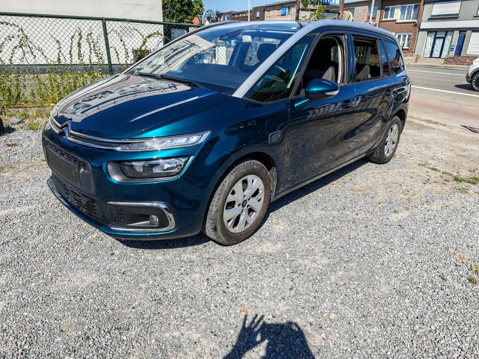 citroen c4 spacetour 2021 7 plaatsen, Auto's, Citroën, Monovolume, Euro 6, Bedrijf, Te koop