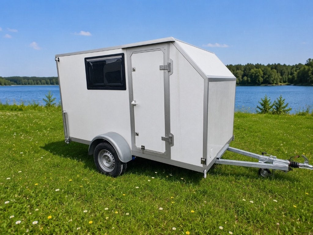 nwe. Mini - Caravan, teardrop, uit voorraad, Bedrijf, Tot 500 kg, Openslaande ramen, Tot en met 4