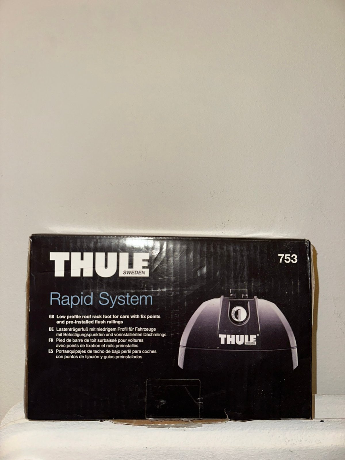 Nieuw Thule voetenset 753, Auto diversen, Dakdragers, Ophalen, Zo goed als nieuw