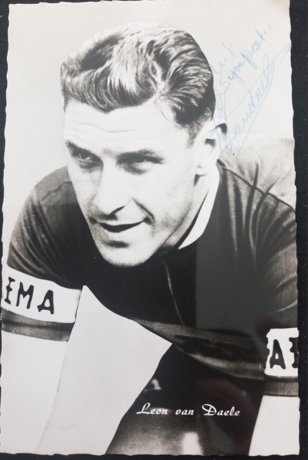 Fotokaart Leon van Daele, Ophalen of Verzenden