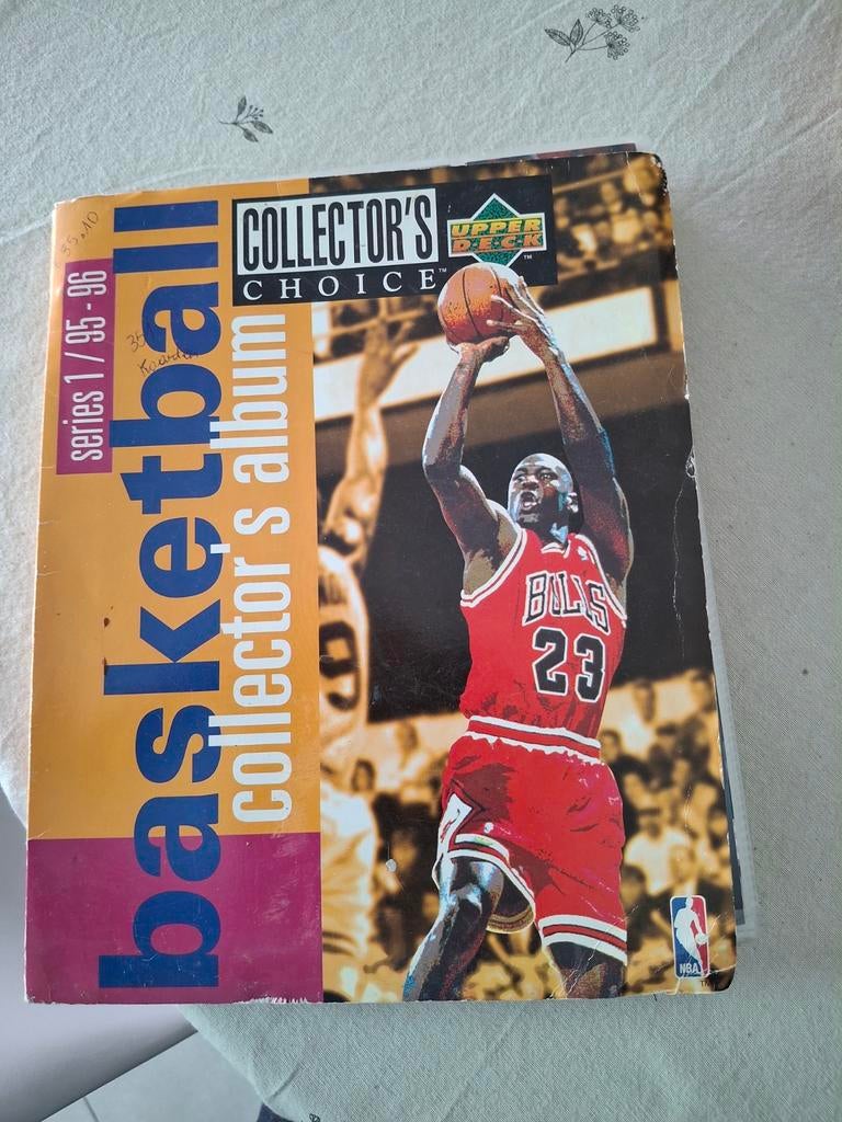 Prentenboek met 342 kaarten basketbal  collectors album, Boeken, Ophalen of Verzenden, Prentenboek