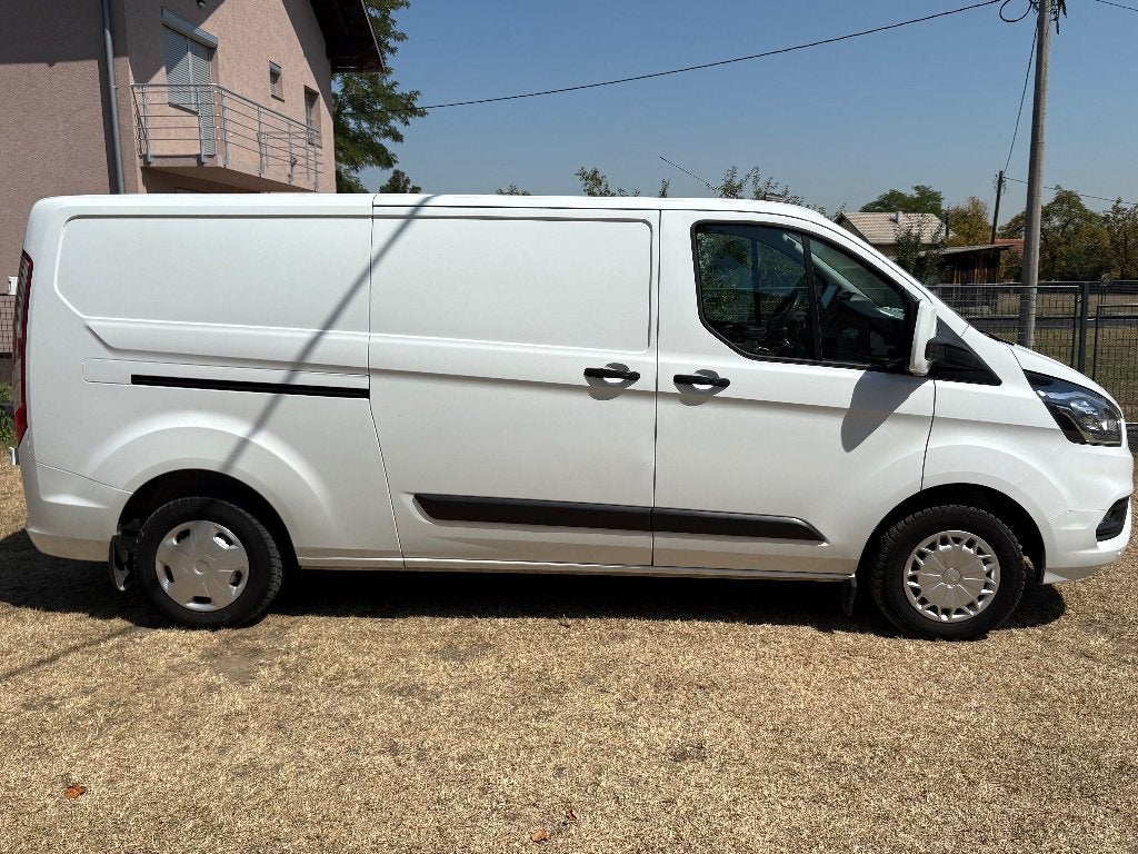 Ford Transit Custom Lange Versie L2H1 - 11/2022, Auto's, 2095 kg, Stof, Euro 6, Wit