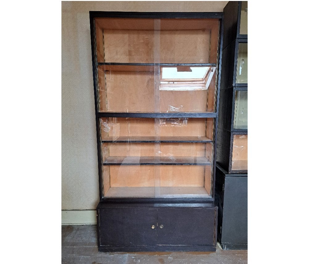 GRATIS raamkast! (B), Huis en Inrichting, Kasten | Vitrinekasten, Gebruikt, 150 tot 200 cm, 50 tot 100 cm, 25 tot 50 cm, Met deur(en)