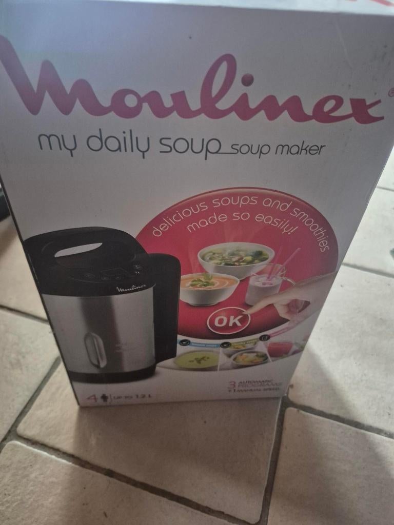 My daily soup - Soup maker, Electroménager, 1 à 2 litres, Enlèvement, Comme neuf, 3 vitesses ou plus