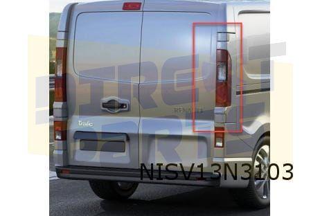 Nissan NV300 (8/16-2/22 X82) sierlijst achterlicht Links (ge, -, Verzenden, -, Nieuw