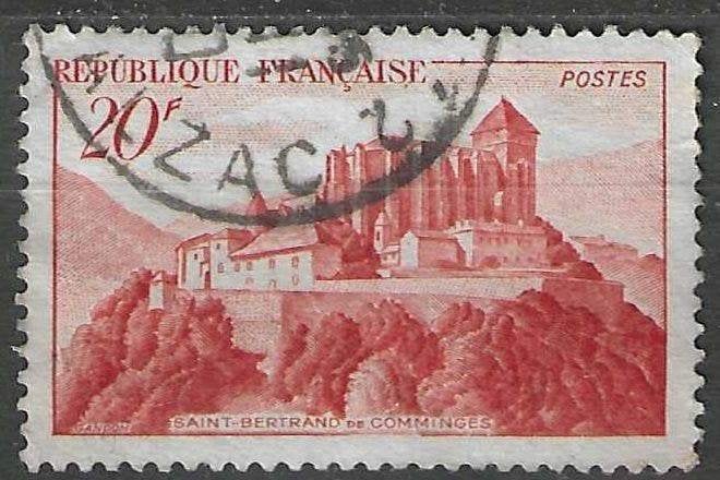 Frankrijk 1949 - Yvert 841A - Saint-Bertrand (ST), Verzenden, Gestempeld