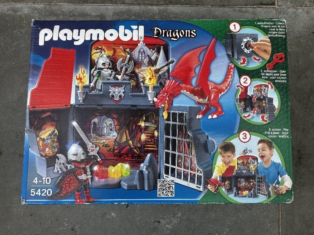 Playmobil dragons, Ophalen, Complete set, Overige typen, Zo goed als nieuw
