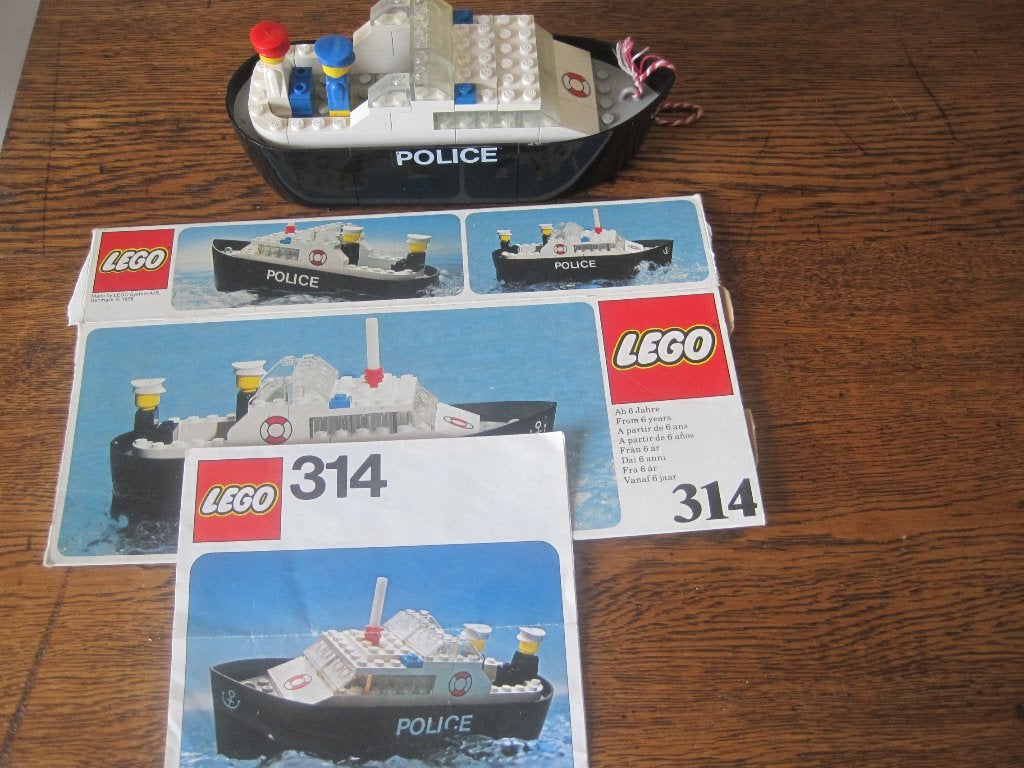 vintage Lego nr 314, Kinderen en Baby's, Speelgoed | Duplo en Lego, Ophalen of Verzenden, Lego