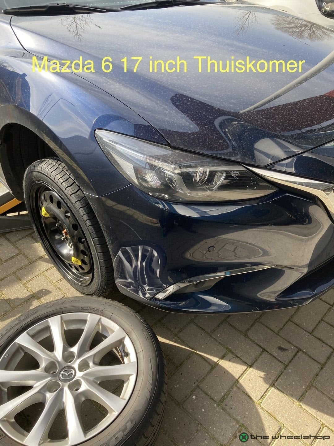 Thuiskomer Reservewiel MAZDA 3 6 CX3 CX30 CX5 CX60  17 inch, Auto-onderdelen, Banden en Velgen, Gebruikt, -, Banden en Velgen
