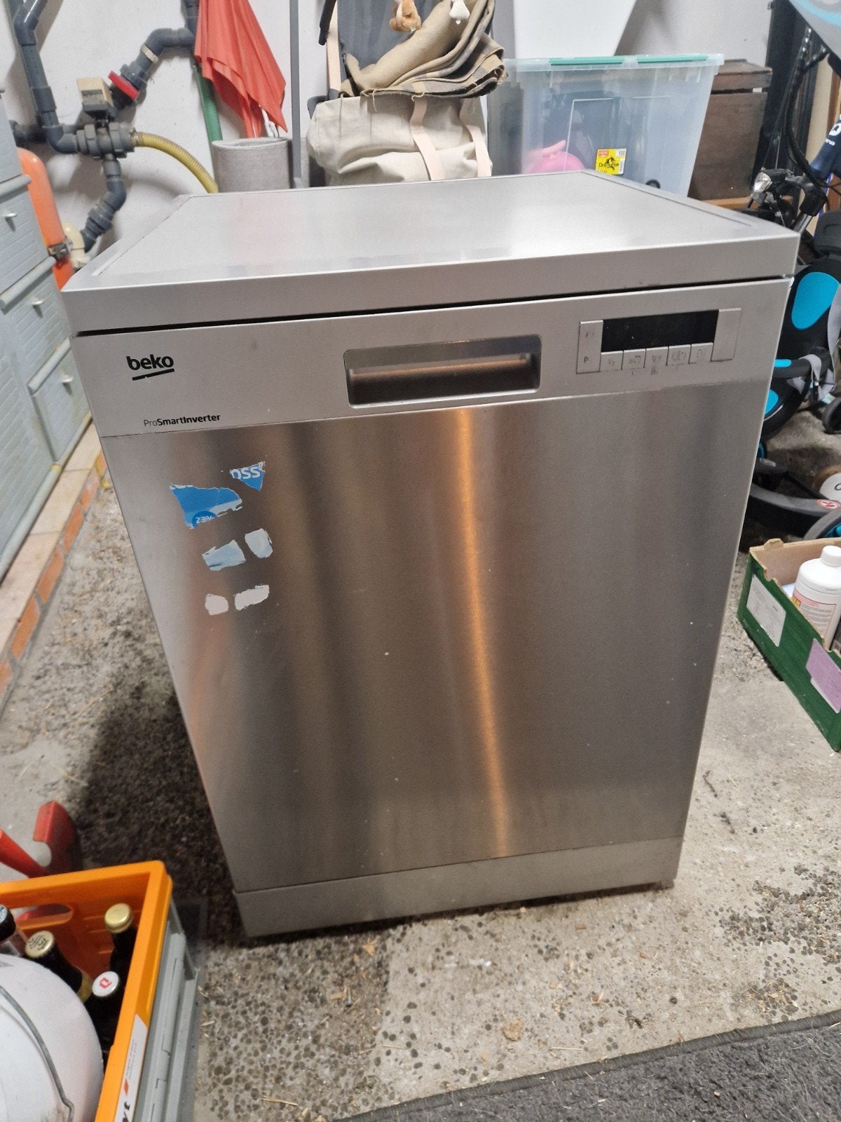 beko pro smart inverter vaatwasser, Ophalen, Vrijstaand