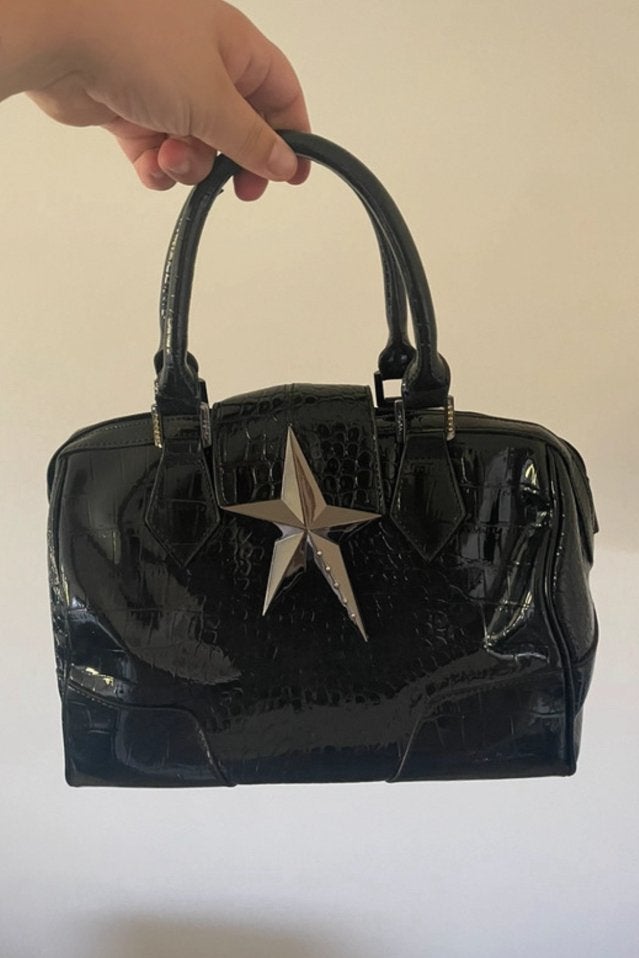 Handtas tierry mugler, Enlèvement ou Envoi, Comme neuf, Noir