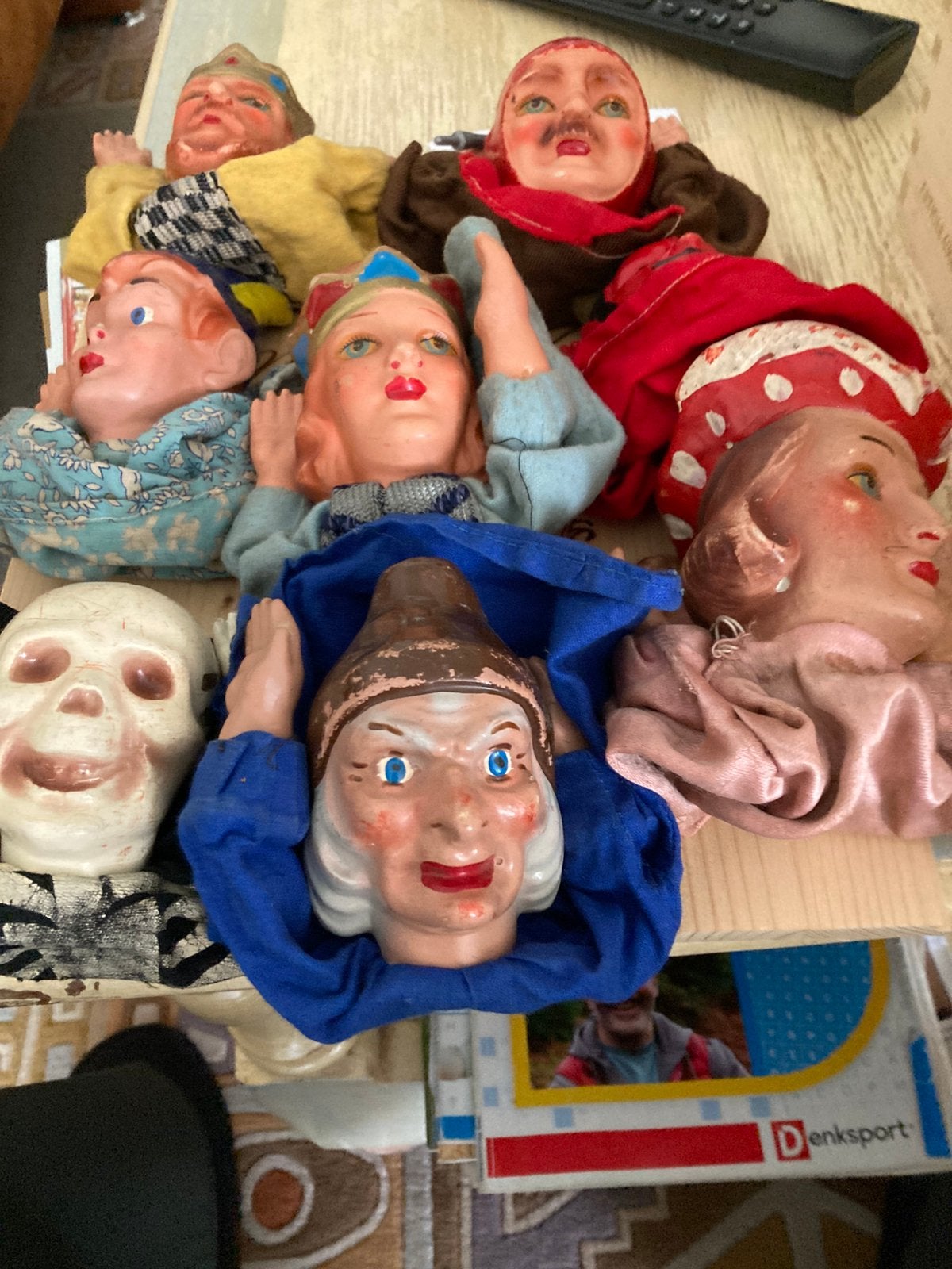 Poupées de spectacle de marionnettes à vendre, Enlèvement, Utilisé