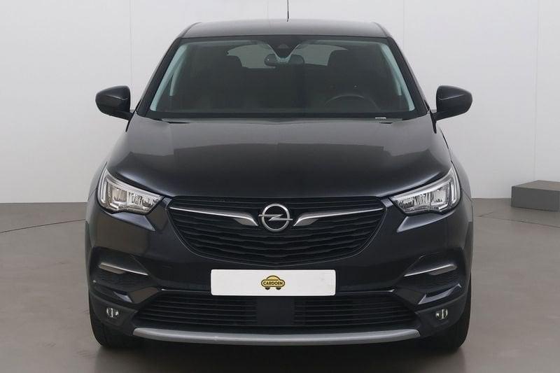Opel Grandland X turbo ecotec design line ST/ST 130, Auto's, Gebruikt, Overige bekleding, Zwart, 130 pk