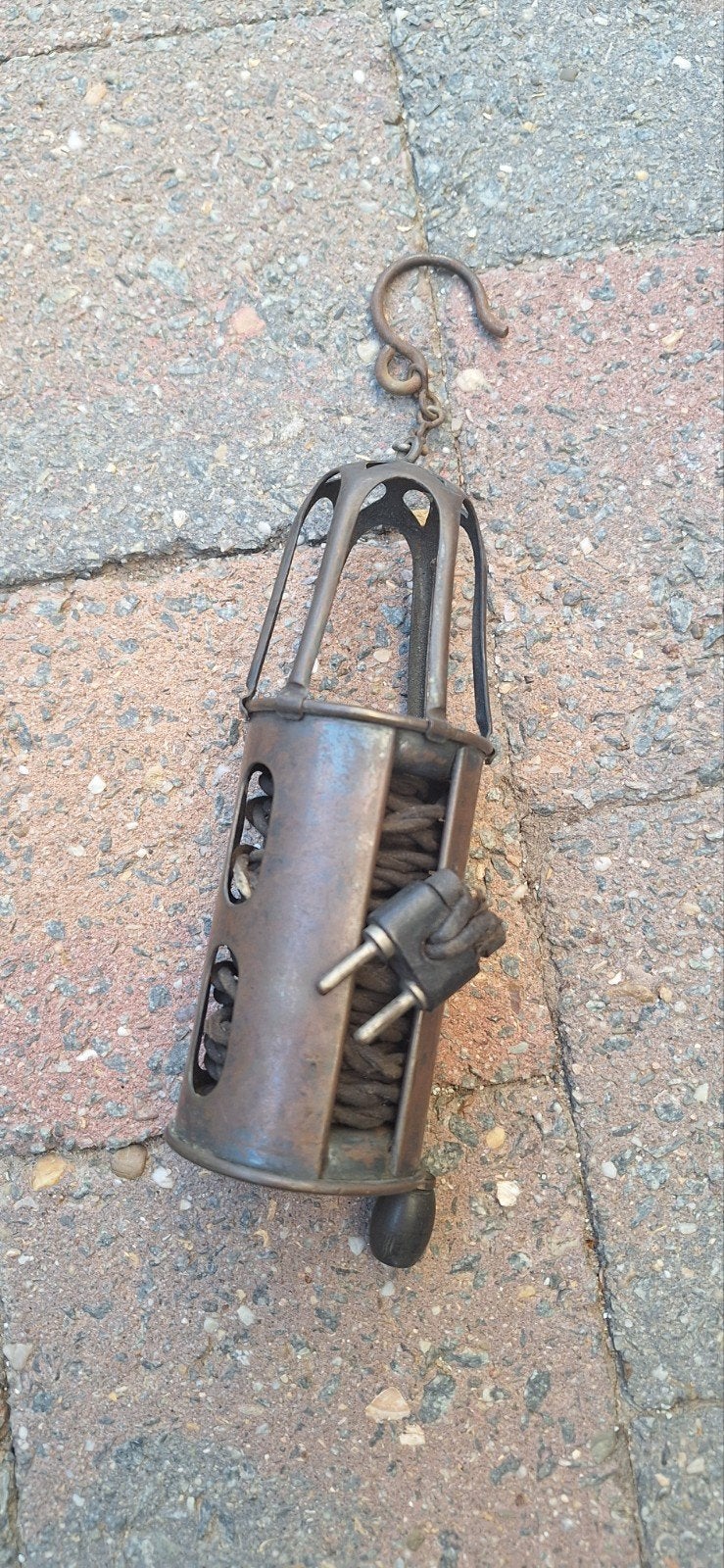 Lampe de char anglaise, Enlèvement