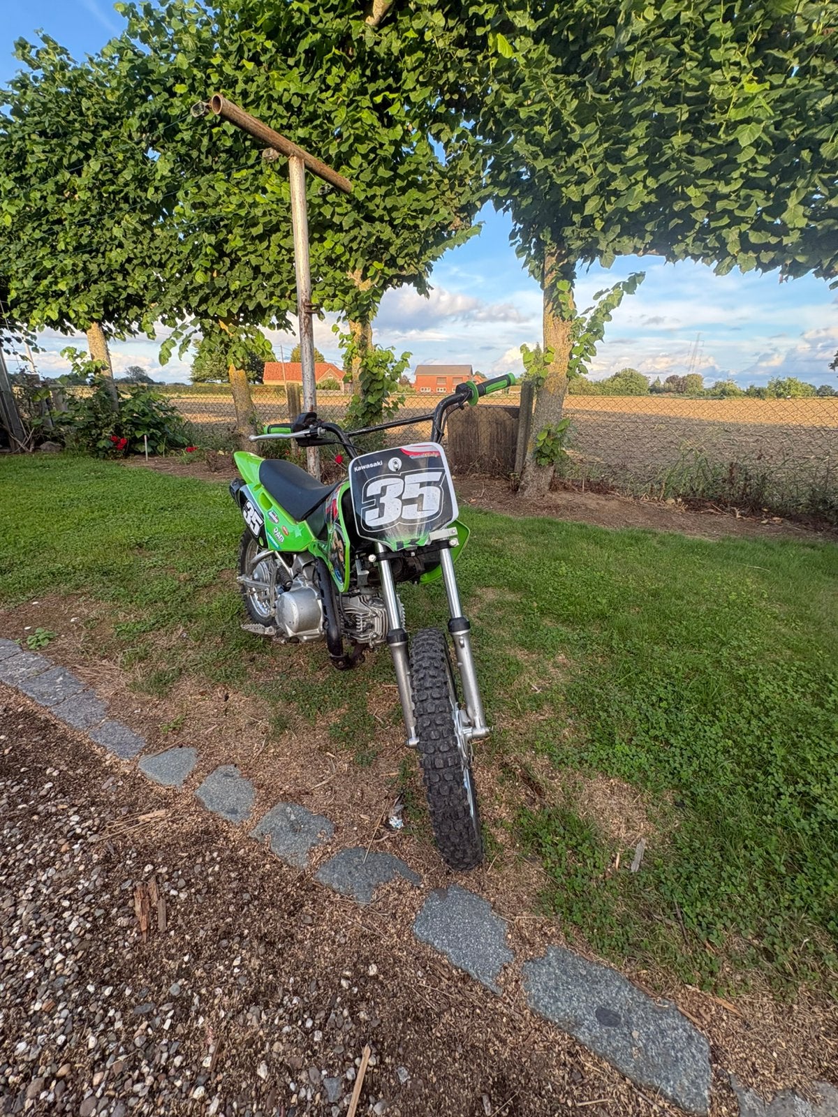 Kawasaki klx 110, Fietsen en Brommers, Ophalen, Zo goed als nieuw, 3 versnellingen, 110 cc