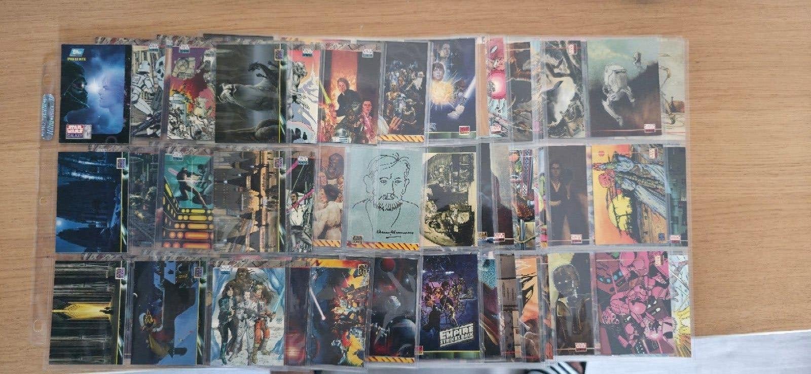 Star Wars TOPPS cards 1993 a 1995, Ophalen of Verzenden, Zo goed als nieuw, Overige typen