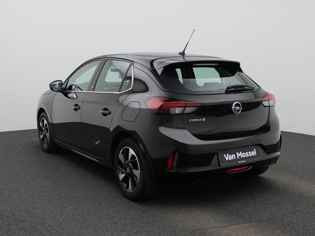Opel Corsa-e Elegance 50 kWh WARMTEPOMP | CARPLAY | LED, Auto's, Opel, Stof, Gebruikt, Zwart, 136 pk