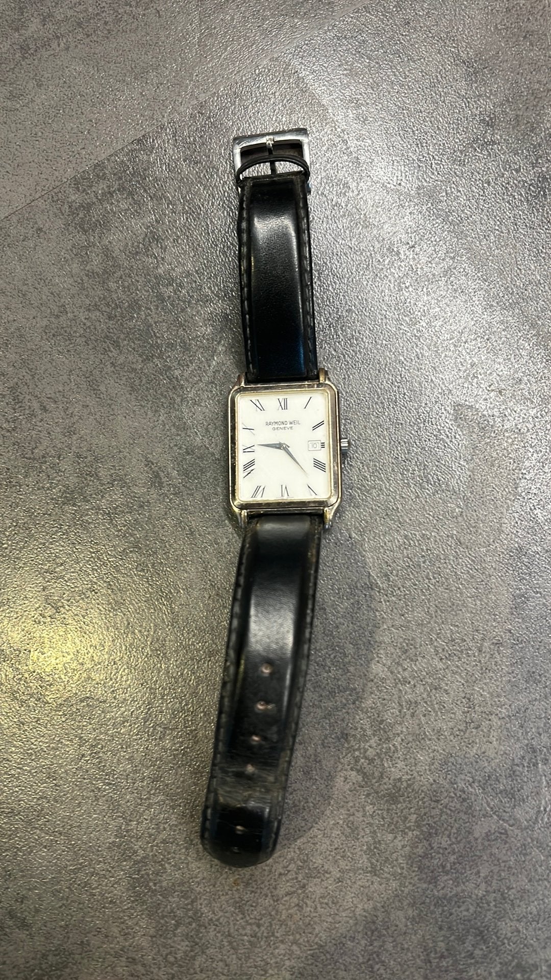Montre homme Raymond Weil Genève, Montre-bracelet, Autres marques, Cuir, Enlèvement