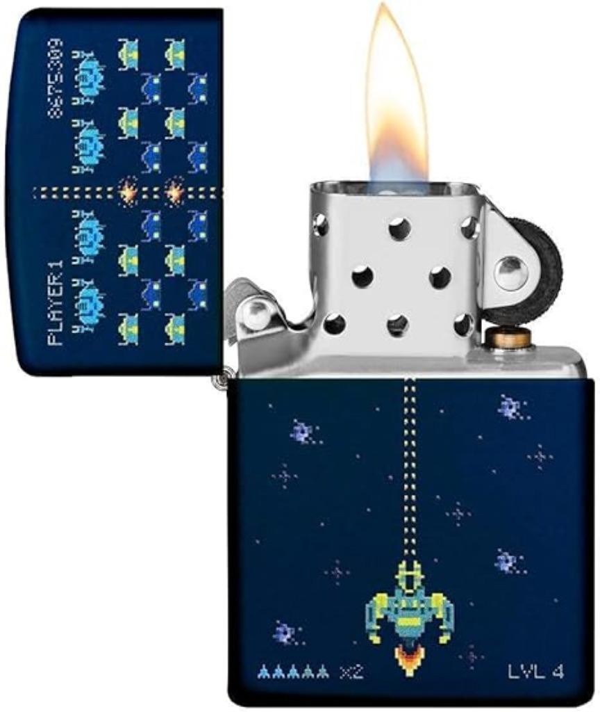Zippo Pixel Game SNELLE GRATIS LEVERING, Verzenden, Nieuw, Aansteker