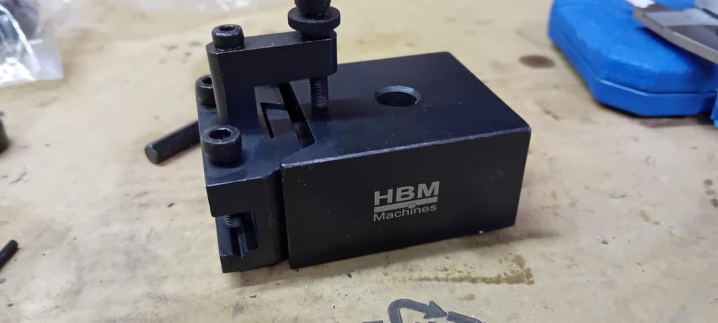 Hbm snelwisselhouder beitelhouder draaibank, Ophalen