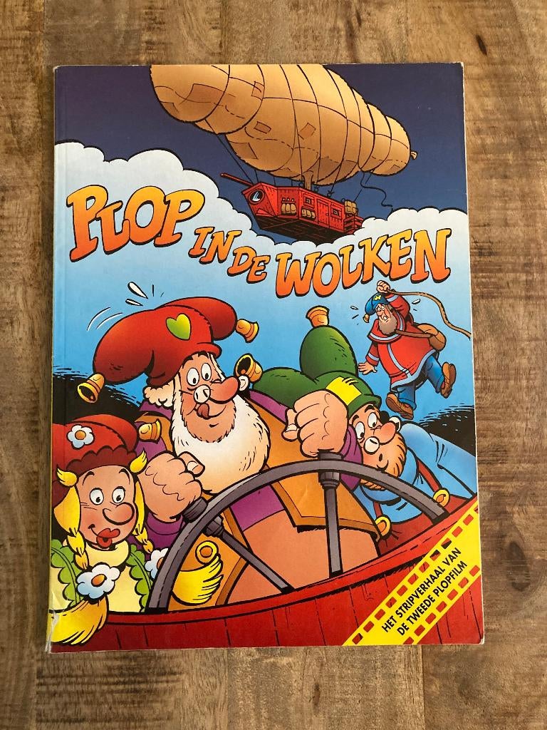 Strip - Plop in de wolken - Studio 100, Boeken, Ophalen of Verzenden, Gelezen, Studio 100, Sprookjes
