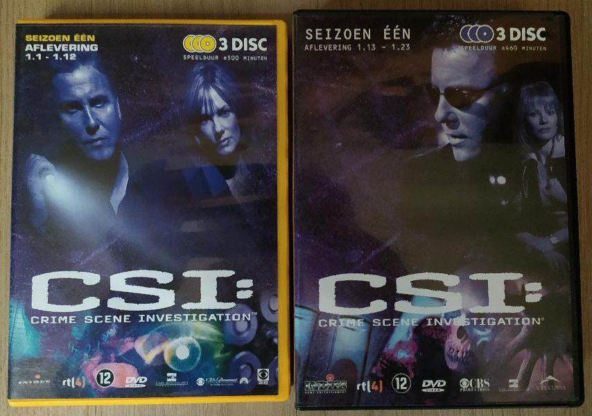 CSI : Crime Scene Investigation seizoen 1 (aflevering 1-23), Cd's en Dvd's, Ophalen of Verzenden