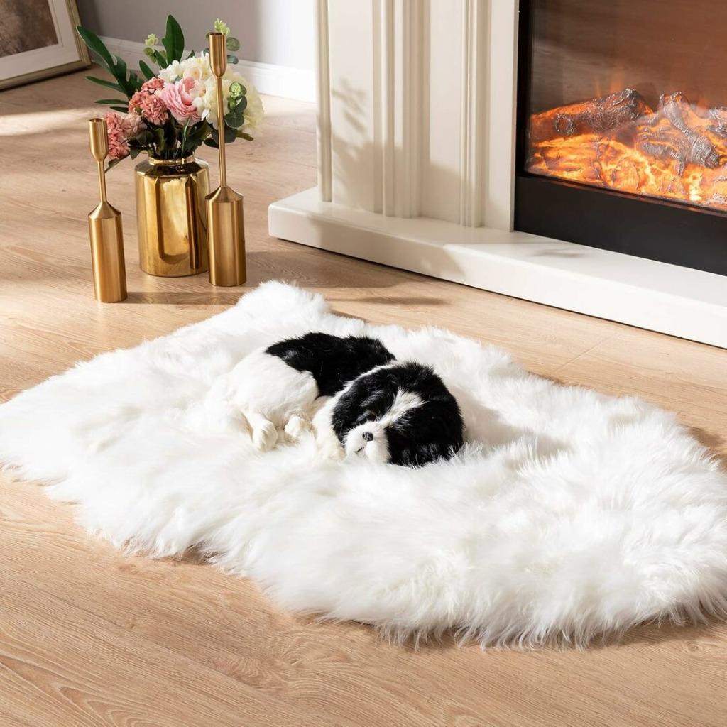 Tapis pour chien 100 % peau de mouton - Naturel - Sain, Enlèvement ou Envoi, Neuf, Autre