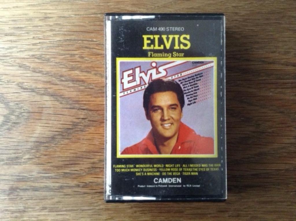muziekcassette elvis presley, CD & DVD, Cassettes audio, Enlèvement ou Envoi, Rock en Metal, 1 cassette audio, Originale
