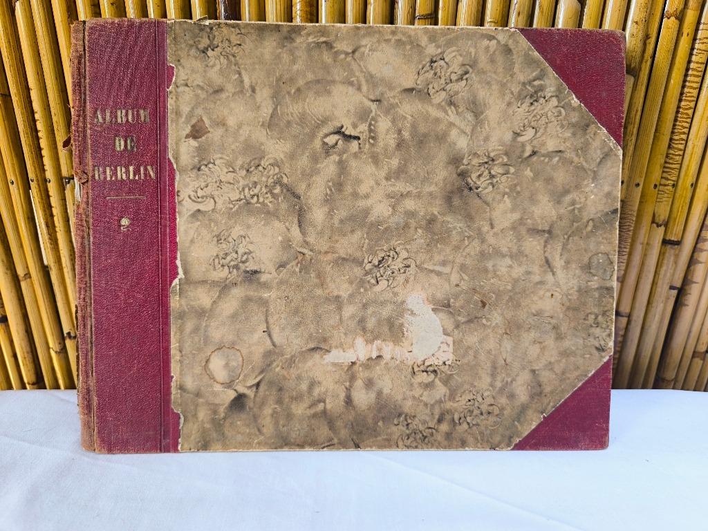Ancien livre de photographies "Album de Berlin" années 20, Enlèvement ou Envoi, Utilisé, Photographie général