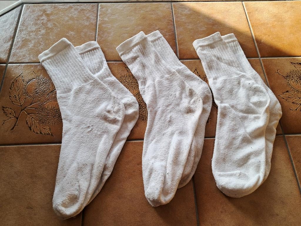 Set van 3 paar sportsokken, Kleding | Dames, Sokken en Kousen, Sokken en Kniesokken, Wit, Ophalen of Verzenden, Action