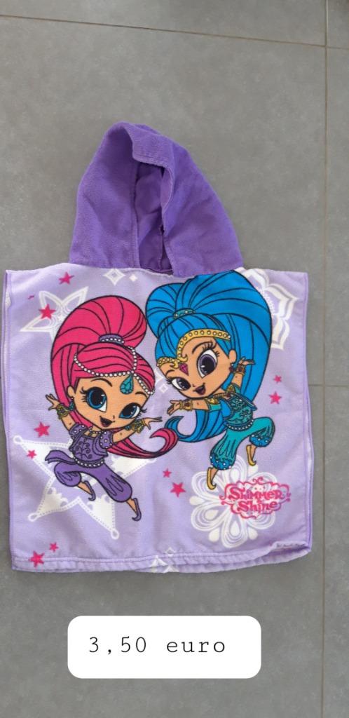 badponcho Shimmer & Shine, Kinderen en Baby's, Kinderkleding | Kinder-zwemkleding, Ophalen of Verzenden, Zo goed als nieuw, One size