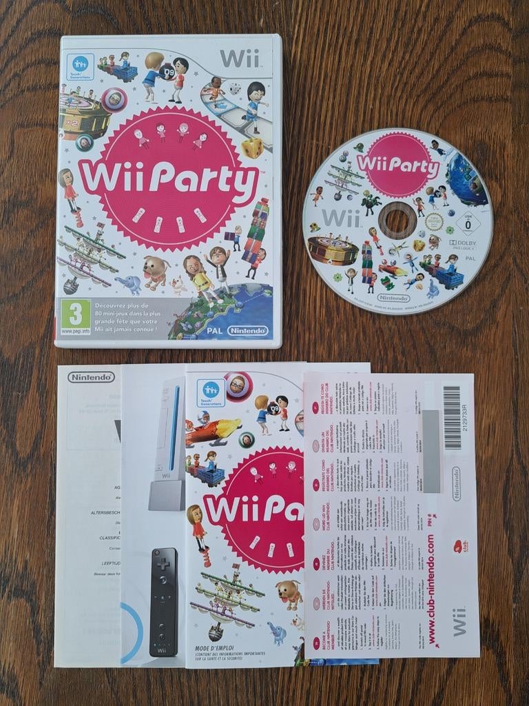Wii Wii-gezelschapsspel. Voor de verzamelaar. Zo goed als ni, Ophalen of Verzenden, Zo goed als nieuw