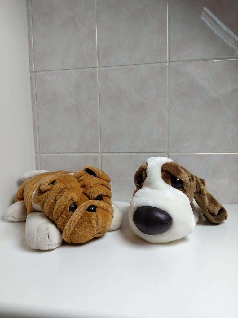 Petits et grands animaux en peluche (chiens), Enlèvement ou Envoi, Utilisé