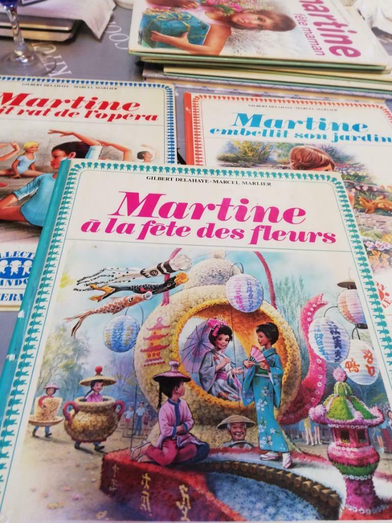 Lot de 3 Martine anciens, Ophalen of Verzenden, Gelezen