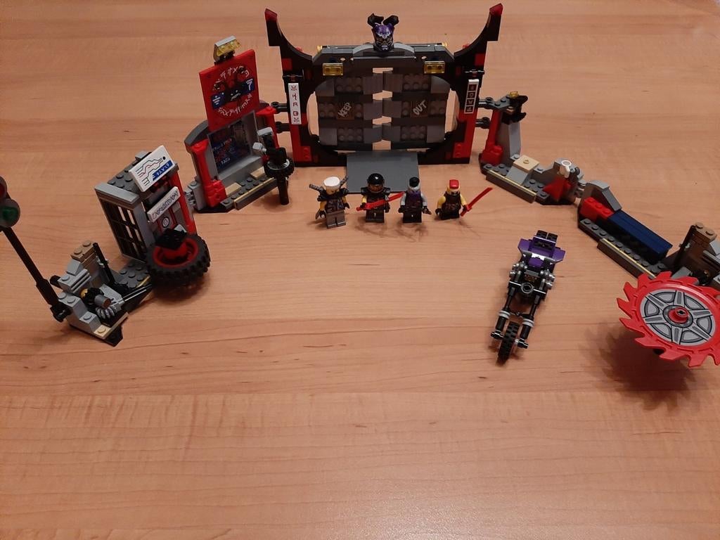 Lego ninjago s.o.g. hoofdkwartier 70640, Ophalen, Zo goed als nieuw, Complete set, Lego