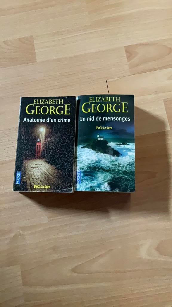 Elisabeth george deux livres, Enlèvement ou Envoi, Comme neuf