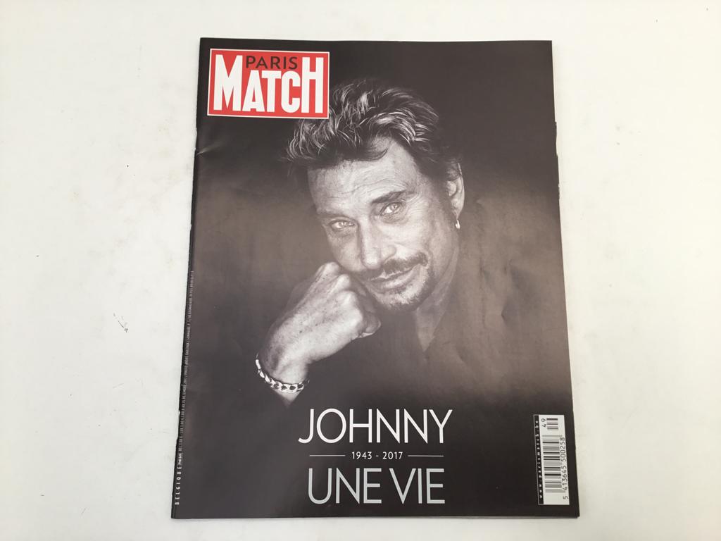 Paris Match special Johnny Hallyday Une Vie 1943-2017, Boeken, Tijdschriften en Kranten, Ophalen of Verzenden, Zo goed als nieuw