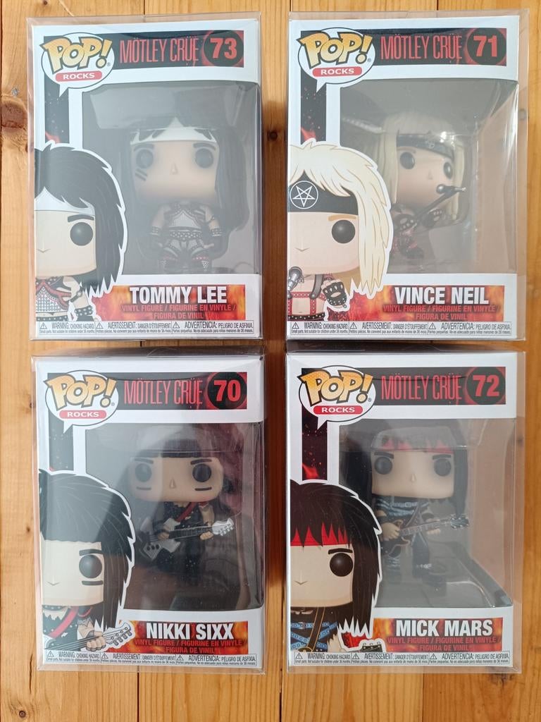 Funko Pop Rocks Motley Crue, Ophalen of Verzenden, Nieuw