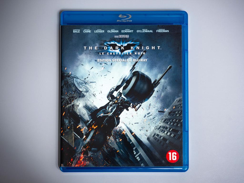 Blu-ray The Dark Knight (Batman) - Editie met 2 discs, Verzenden, Zo goed als nieuw, Actie
