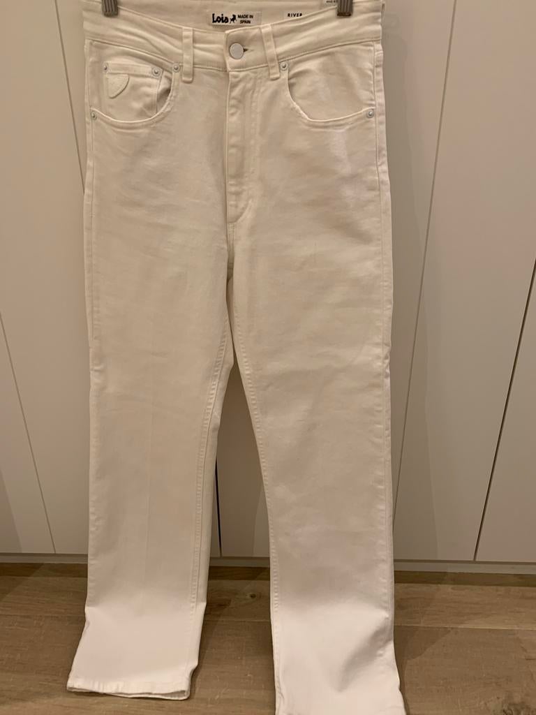 Witte Lois jeans maat 27, Ophalen of Verzenden, Zo goed als nieuw