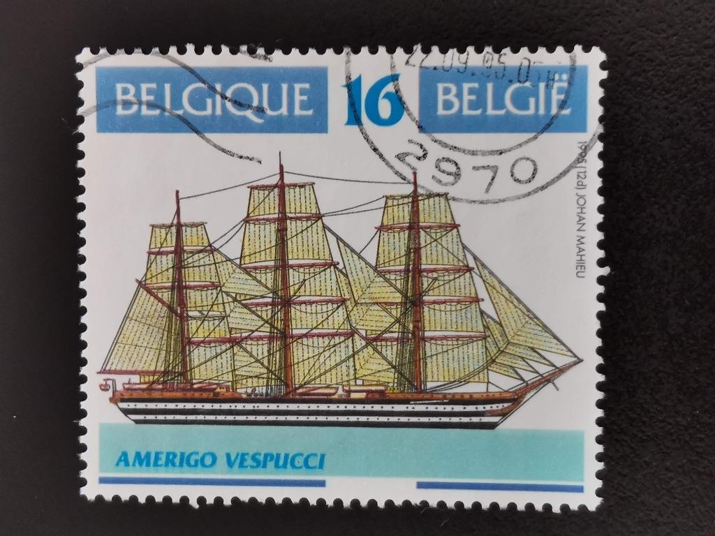 Belgique 1995 - Navires à voiles, Enlèvement ou Envoi, Affranchi, Navigation