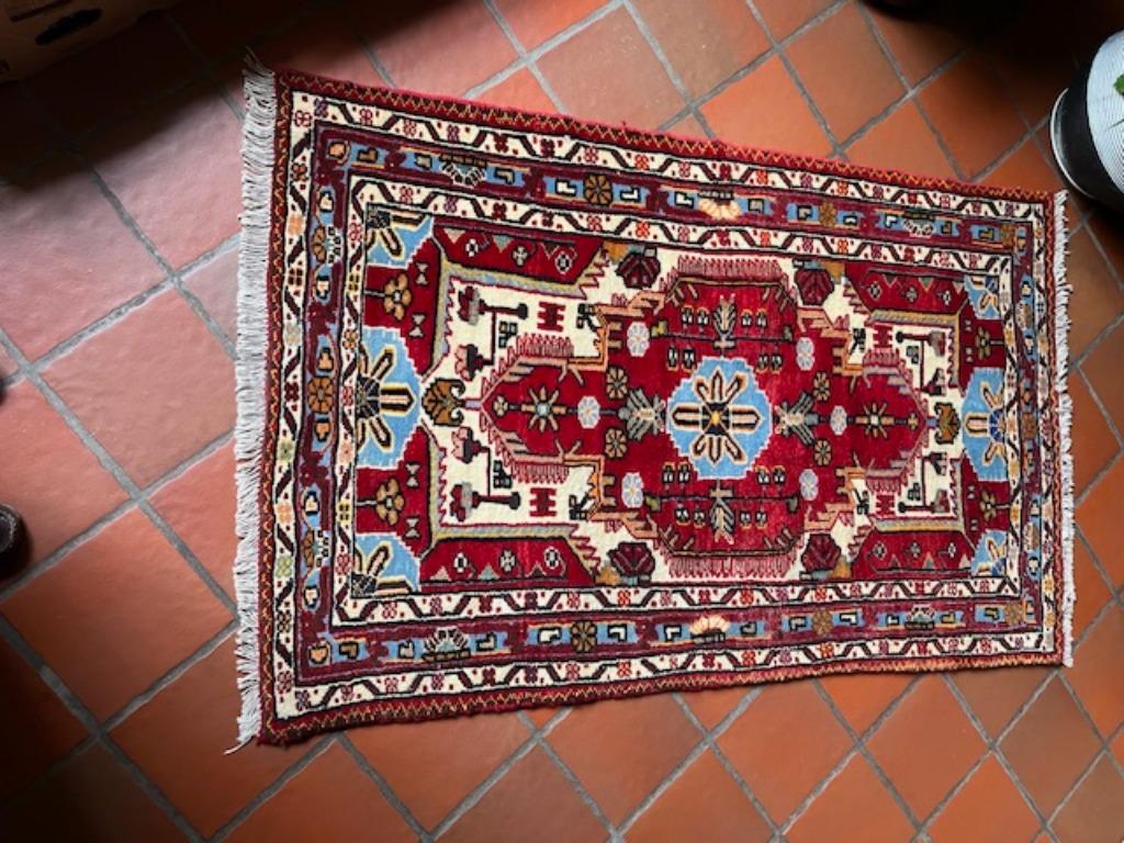 Tapis en laine de qualité, 100 à 150 cm, Comme neuf, Enlèvement, 50 à 100 cm