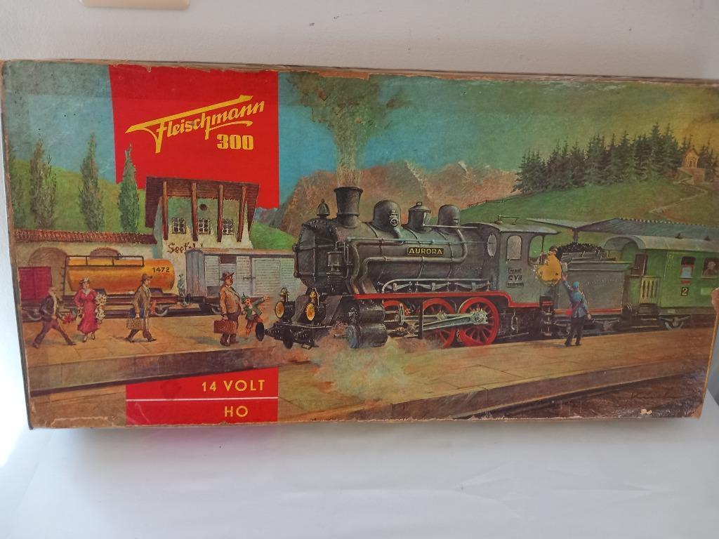 Kit de train Fleischmann HO 300, Analogique, Enlèvement ou Envoi, Fleischmann, Utilisé