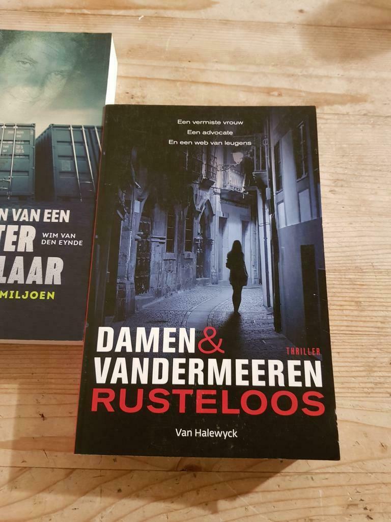 Walter Damen & Vandermeeren - Rusteloos, Livres, Thrillers, Comme neuf, Enlèvement ou Envoi