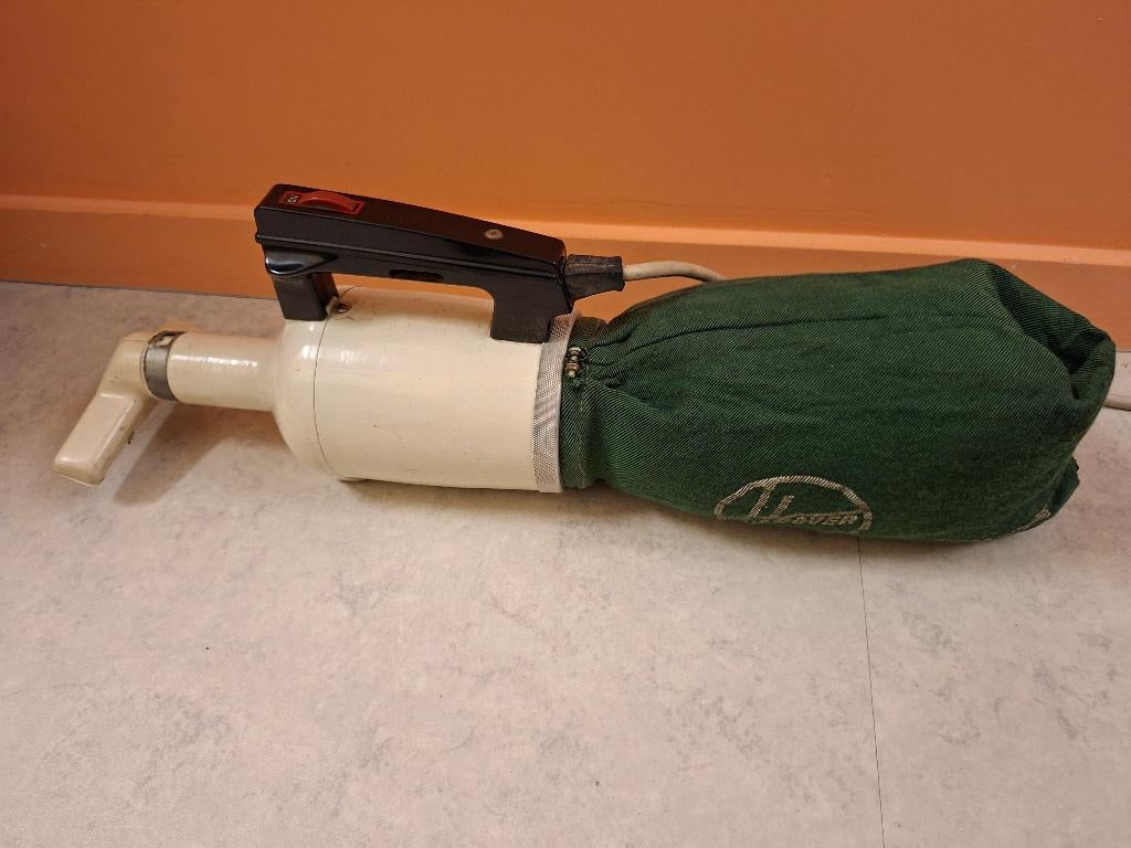 Vintage handstofzuiger, Sac à poussière, Enlèvement, Utilisé, Autres types