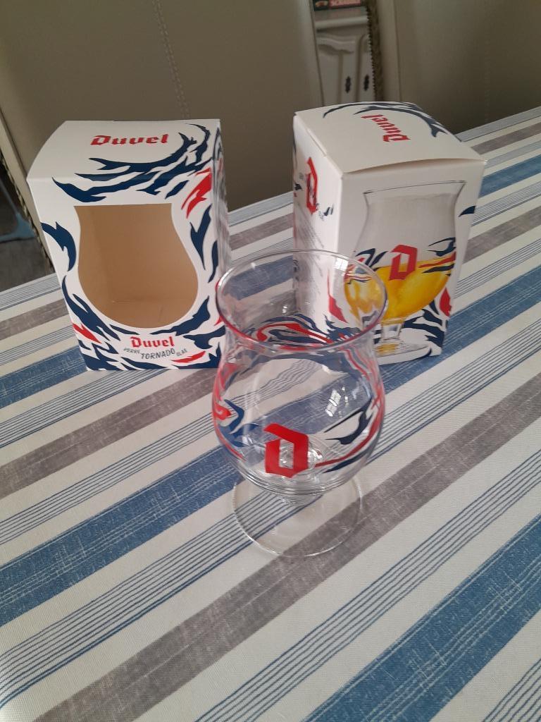 2 Verres Duvel " Tornado " 33 cl en boite Neuf, Enlèvement ou Envoi