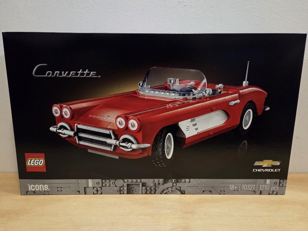 (GESEALD) Lego 10321 Corvette, Ophalen of Verzenden, Nieuw, Complete set, Lego